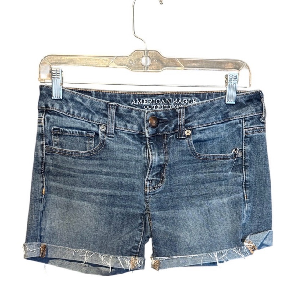 💰BOGO FREE AEO Cutoff MIDI Jean Shorts